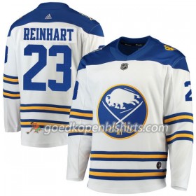 Buffalo Sabres Sam Reinhart 23 2018 Winter Classic Adidas Wit Authentic Shirt - Mannen